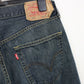 Womens LEVIS 501 Jeans Dark Blue | W34 L32
