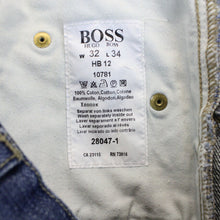 Load image into Gallery viewer, HUGO BOSS Denim Jeans Blue | W32 L34
