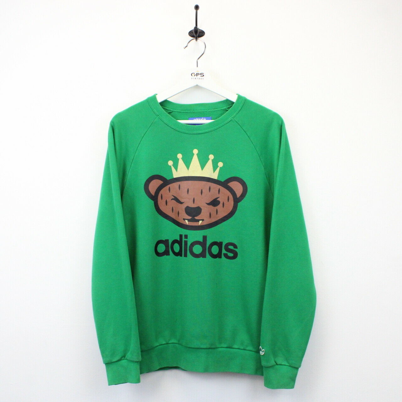 ADIDAS ORIGINALS Sweatshirt Green | Medium