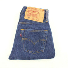 Load image into Gallery viewer, Womens LEVIS 501 Jeans Dark Blue | W24 L30
