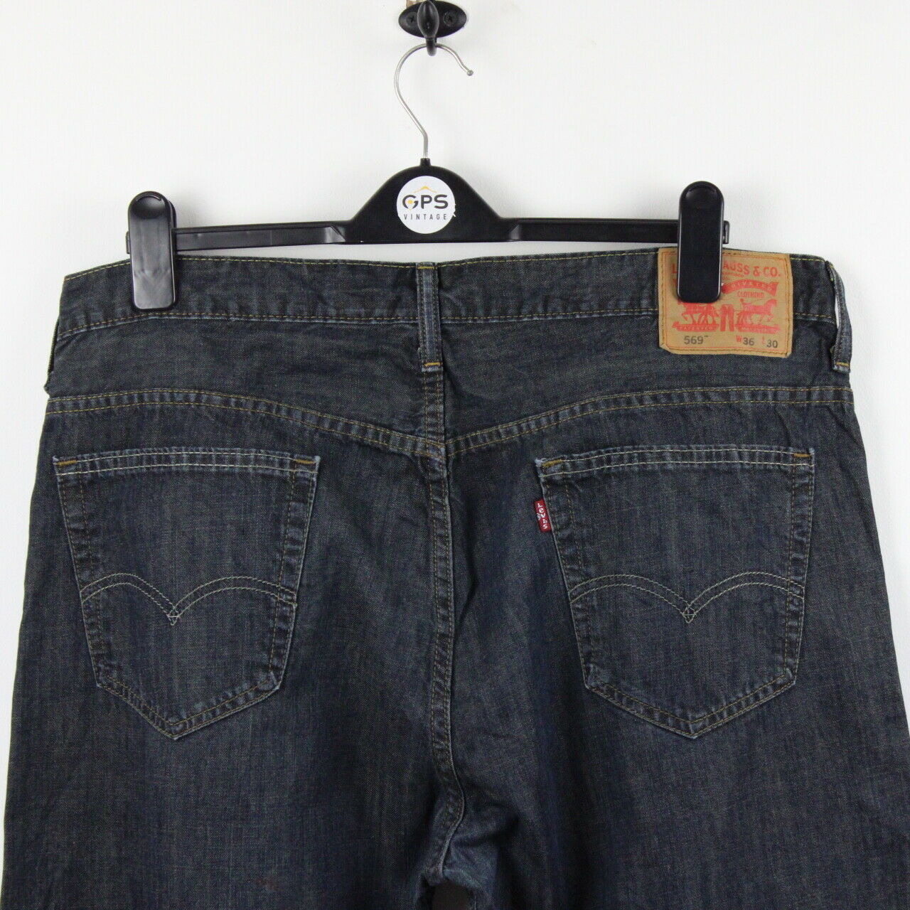 LEVIS 569 Jeans Dark Blue | W38 L30