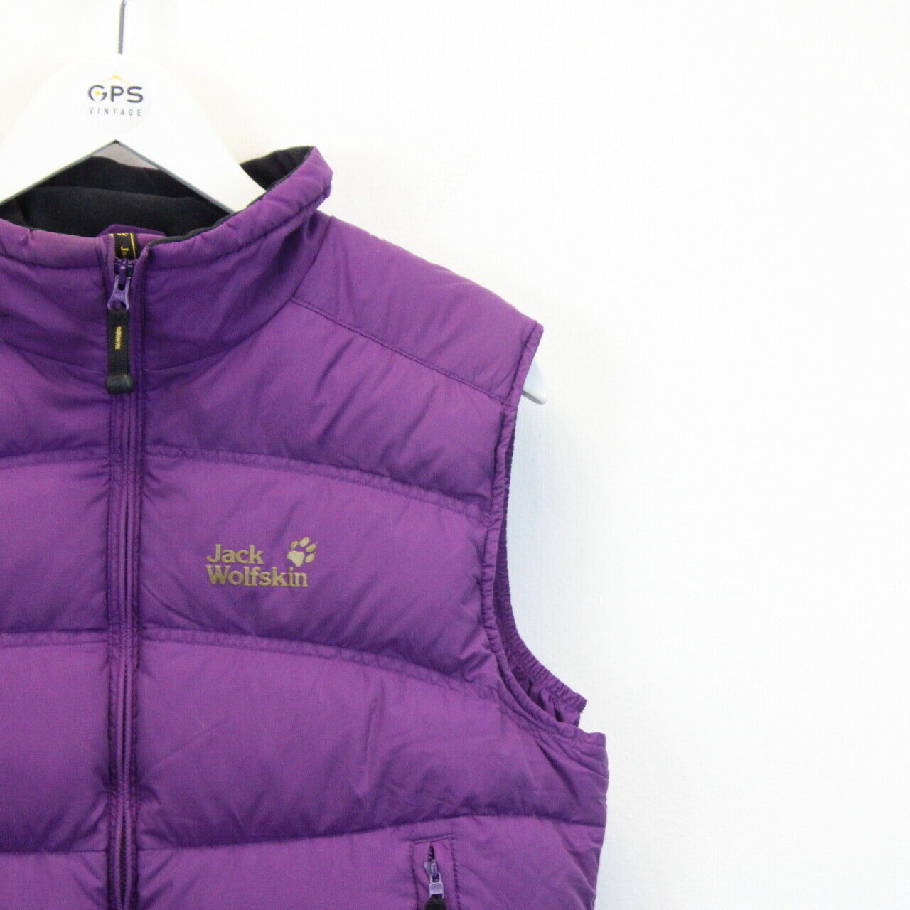 Womens JACK WOLFSKIN Bodywarmer Purple | Medium