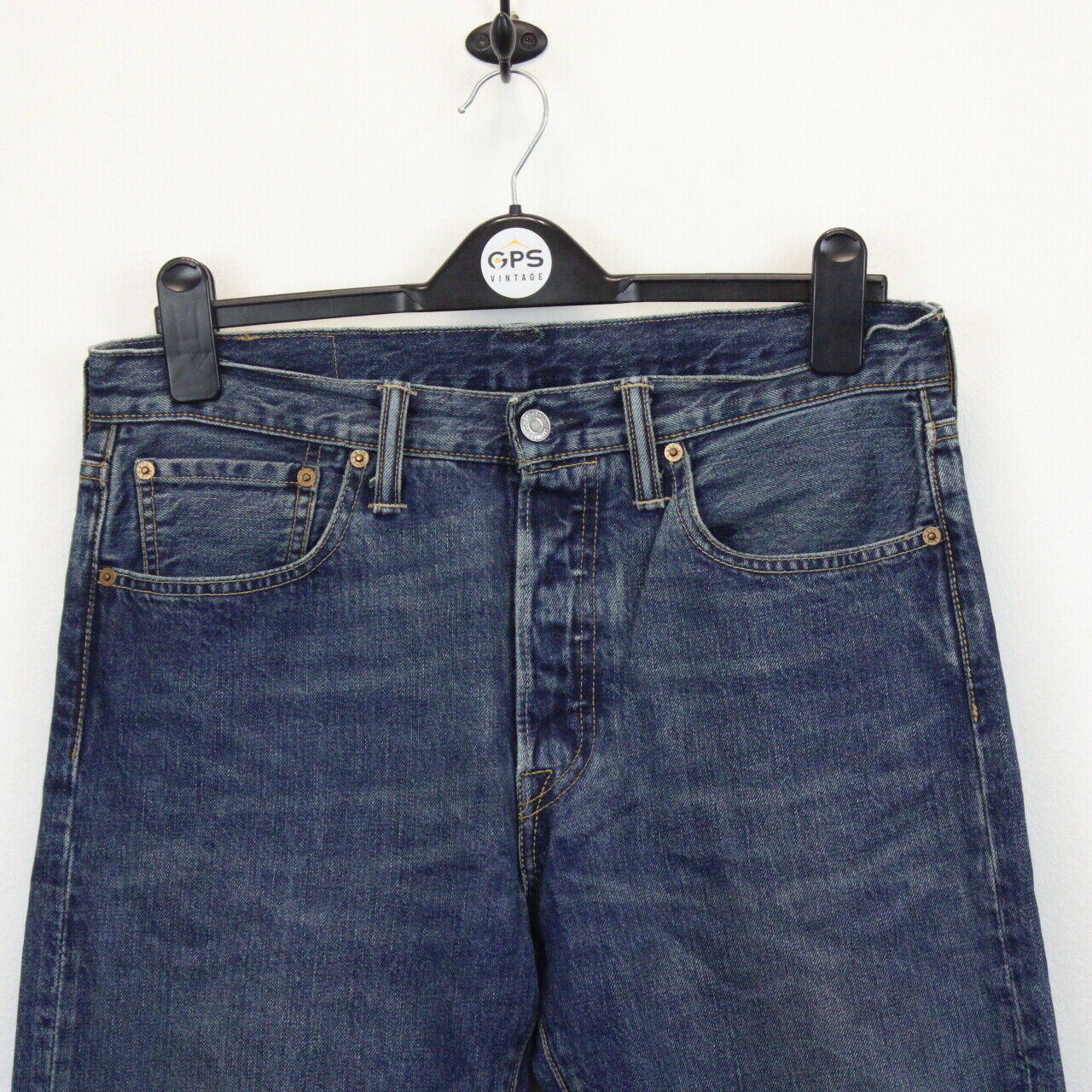 LEVIS 501 Jeans Mid Blue | W33 L32