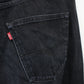 LEVIS 501 Jeans Black Charcoal | W40 L34
