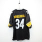 NFL REEBOK 00s Pittsburgh STEELERS Jersey Black | XL