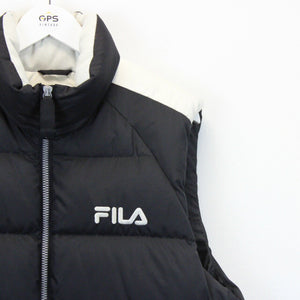 FILA Vest Jacket Black | Small