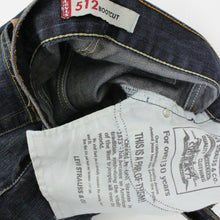 Load image into Gallery viewer, Mens LEVIS 512 Jeans Dark Blue | W31 L34
