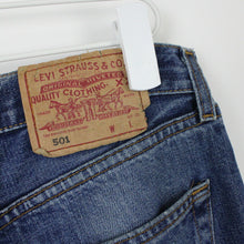 Load image into Gallery viewer, Mens LEVIS 501 Jeans Mid Blue | W33 L34
