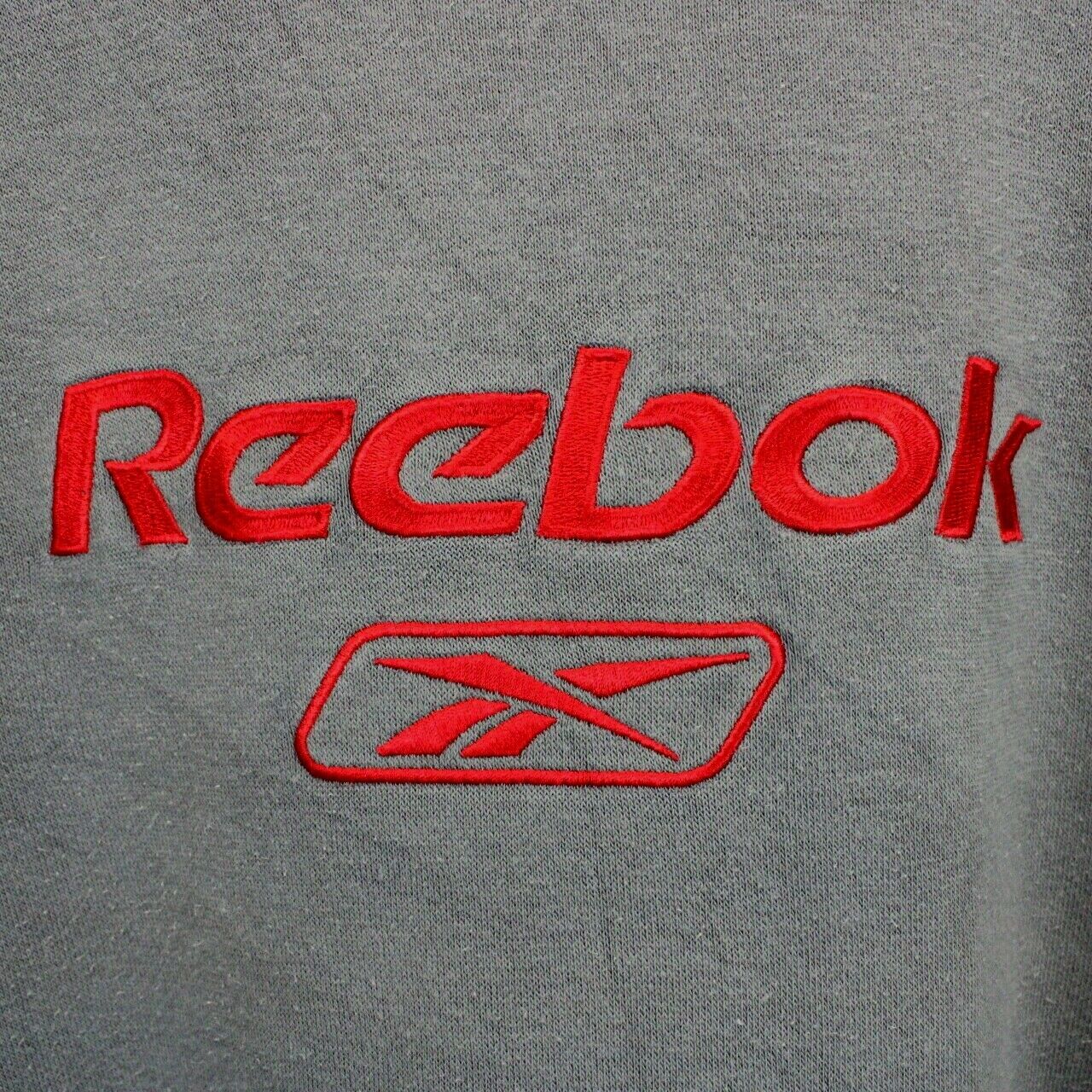 REEBOK 90s Sweatshirt Grey | Small