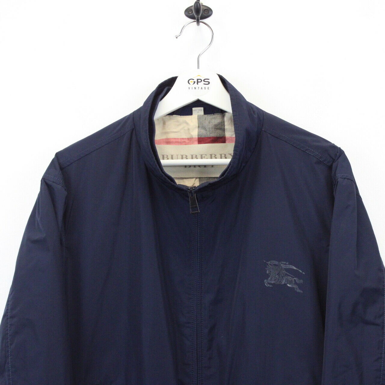 BURBERRY BRIT Harrington Jacket Navy Blue | XL