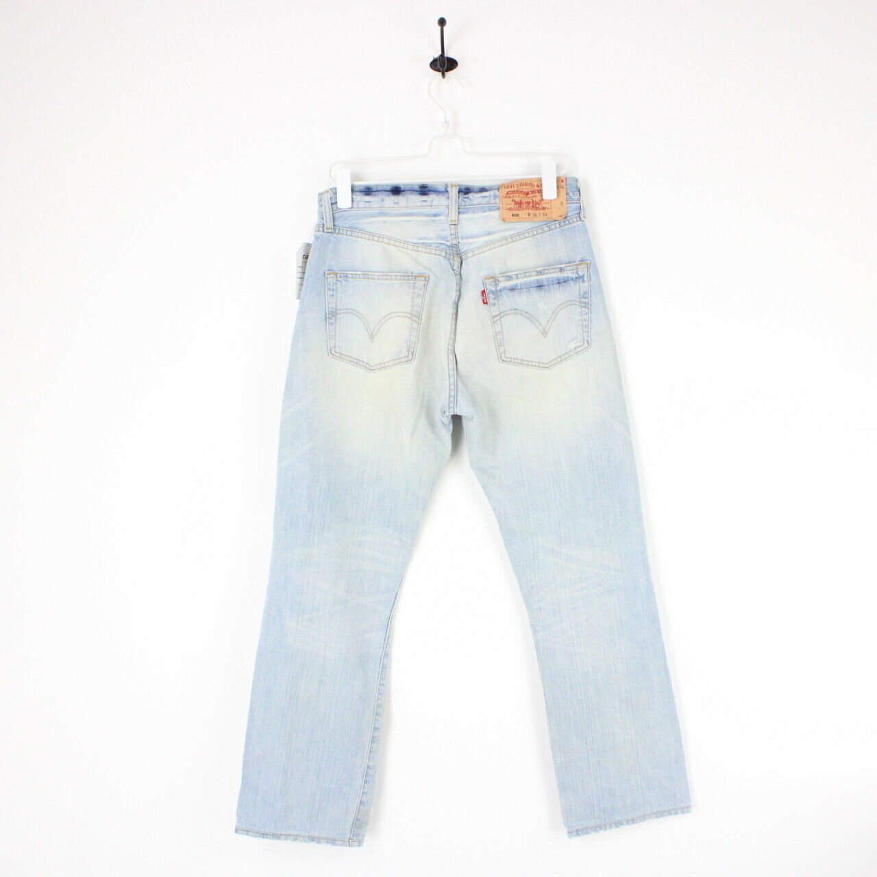 Mens Vintage LEVIS 501 Jeans Light Blue | W30 L30