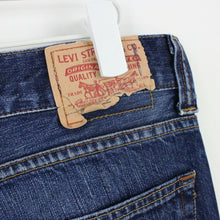 Load image into Gallery viewer, Mens LEVIS 512 Jeans Dark Blue | W34 L34
