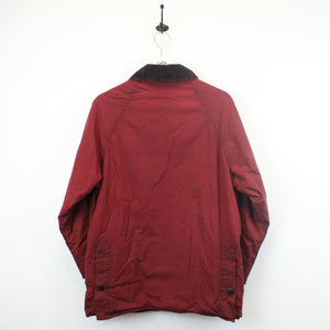 Womens BARBOUR Bedale Waxed Jacket Red | Medium