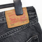 LEVIS 501 Shorts Black Charcoal | W36