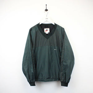 NIKE 90s Jacket Green | Large