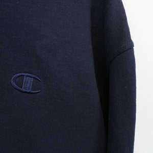 CHAMPION 00s Sweatshirt Navy Blue | XL