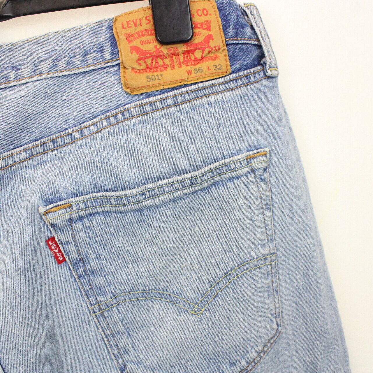 LEVIS 501 Jeans Light Blue | W38 L32