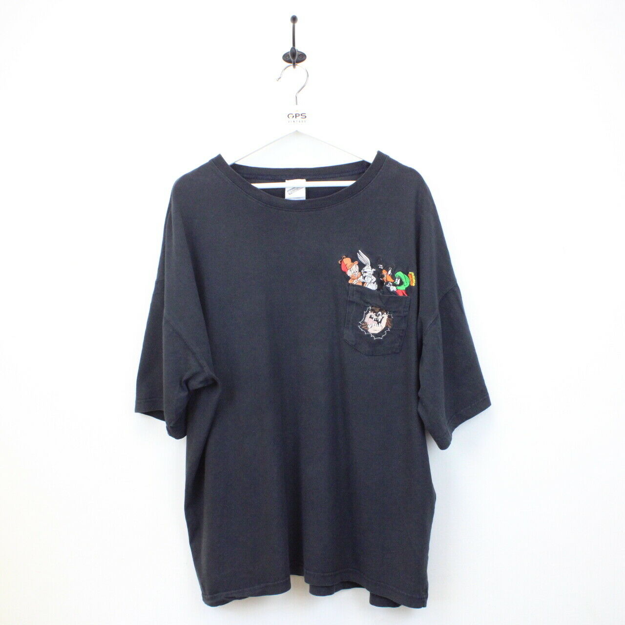 LOONEY TUNES 90s T-Shirt Black | XXXL