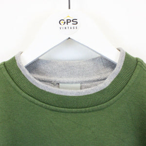 NIKE 00s Sweatshirt Green | Medium