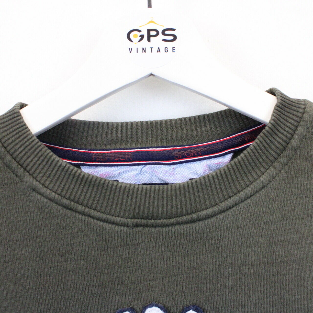 TOMMY HILFIGER Sweatshirt Green | Medium