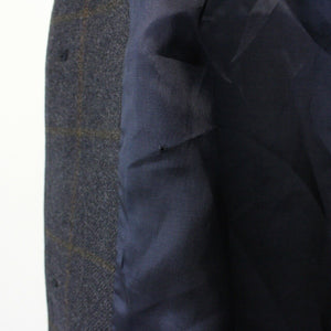 BURBERRYS 90s Mac Coat Navy Blue | Large