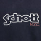 SCHOTT Sweatshirt Navy Blue | XS