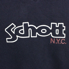 Load image into Gallery viewer, SCHOTT Sweatshirt Navy Blue | XS
