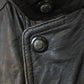 90s Leather Aviator Jacket Brown | XL