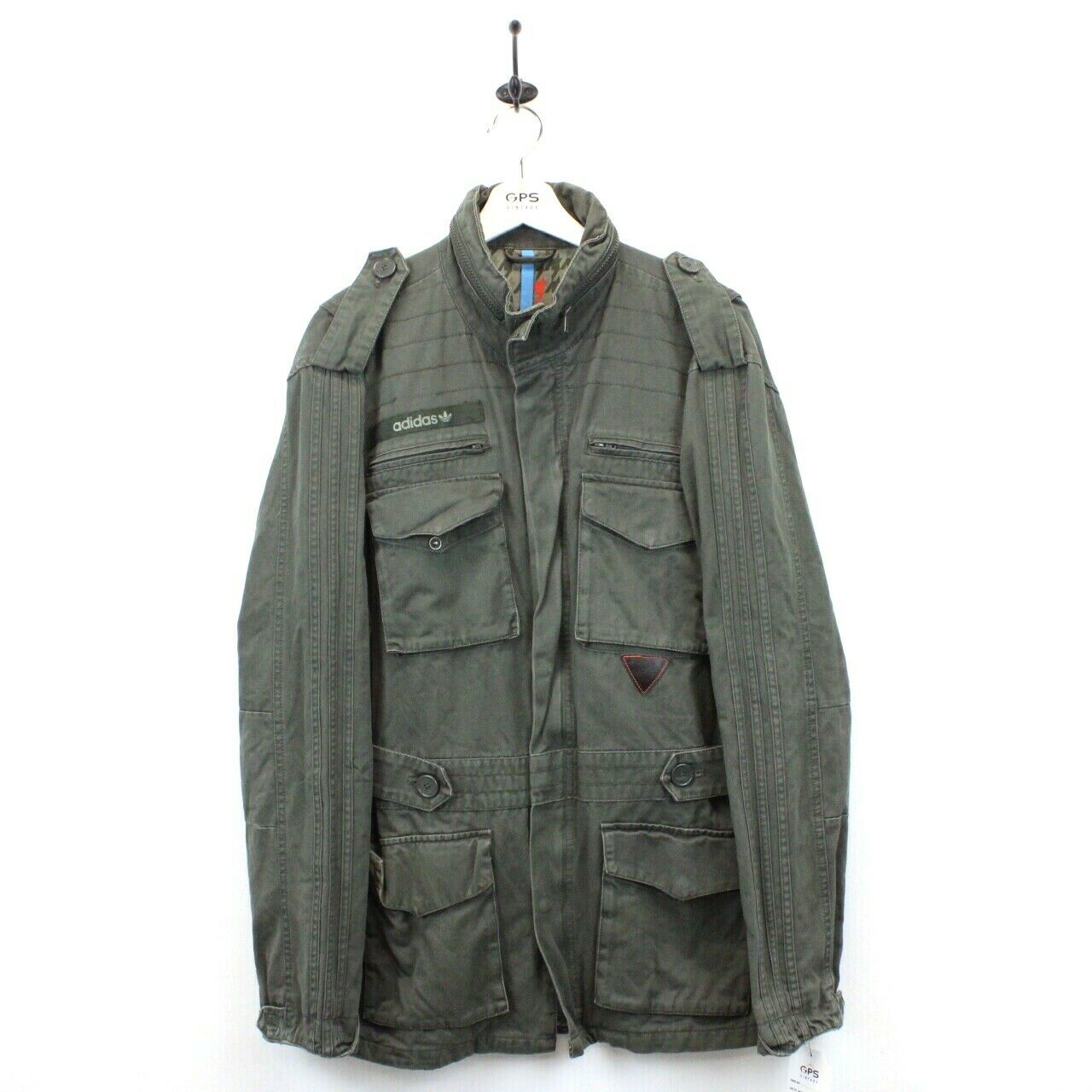 ADIDAS ORIGINALS Military Jacket Green | Small