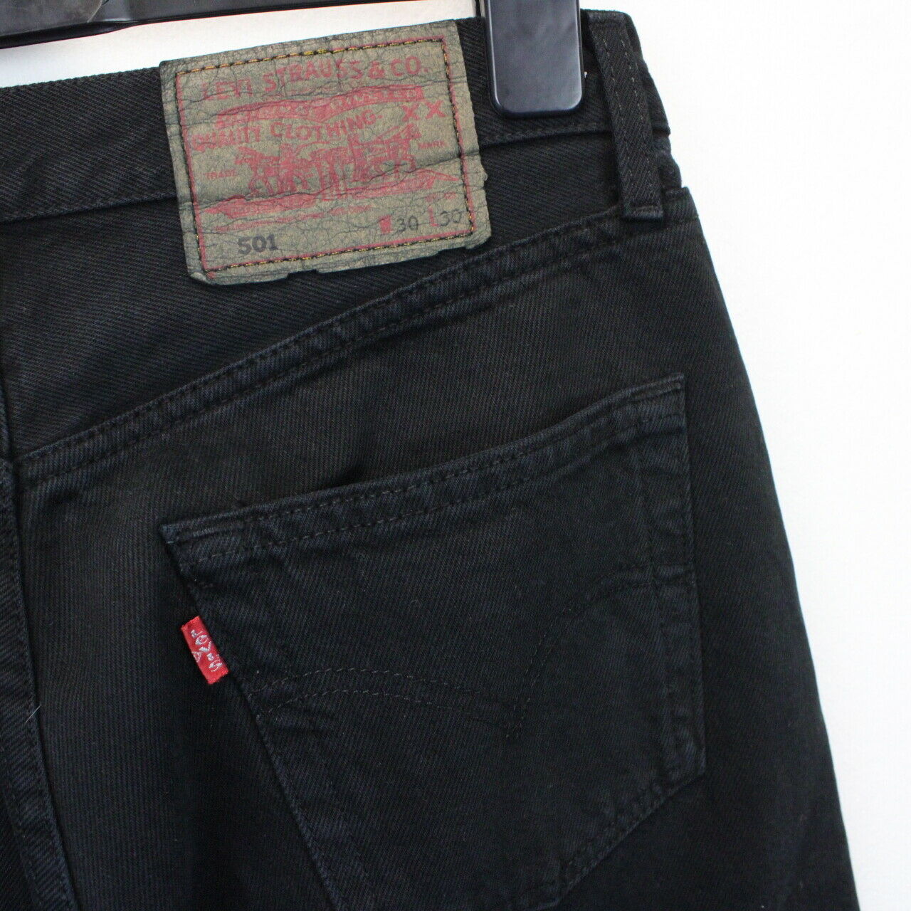 Womens LEVIS 501 Jeans Black | W30 L28