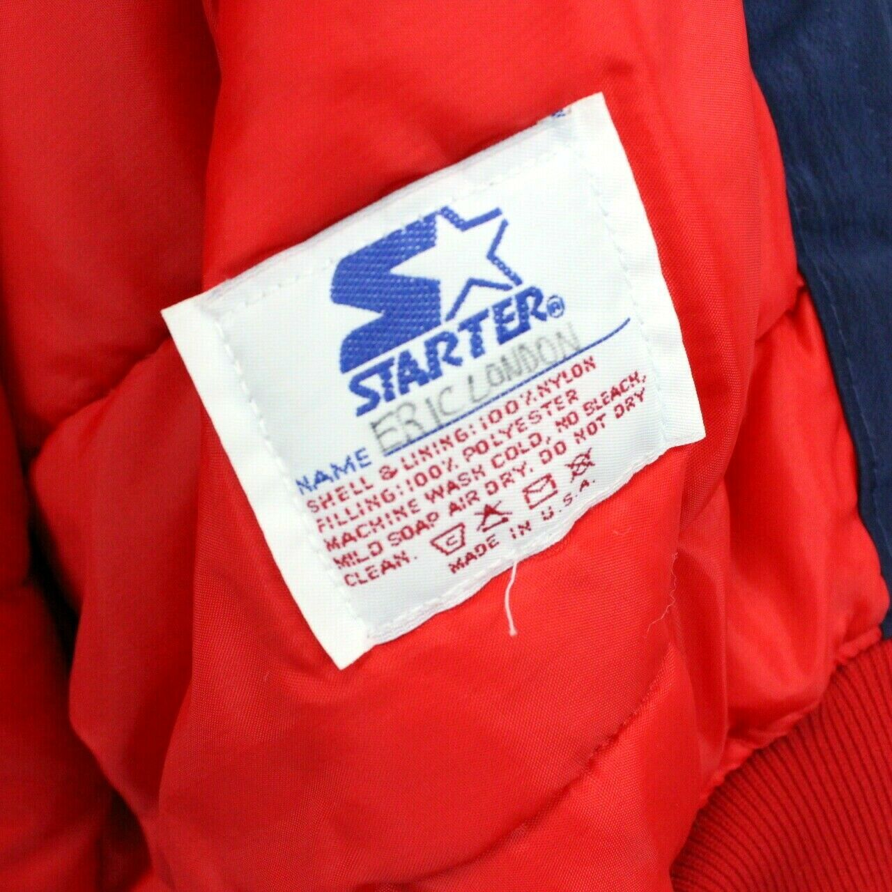 MLB STARTER 90s Boston RED SOX Jacket | XL