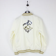 Load image into Gallery viewer, Womens ROCAWEAR Varsity Jacket Cream | Medium
