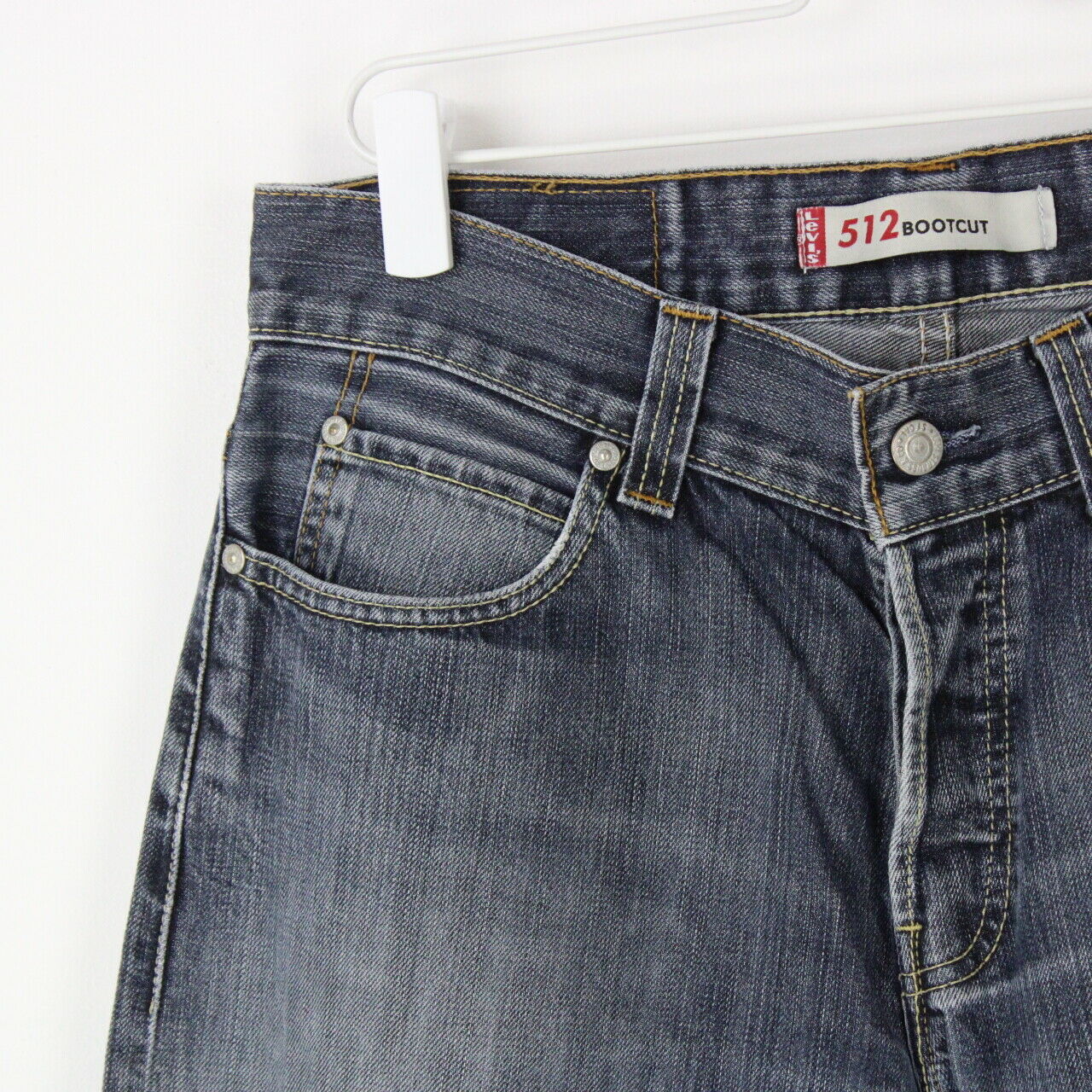 Mens LEVIS 512 Jeans Dark Blue | W32 L34