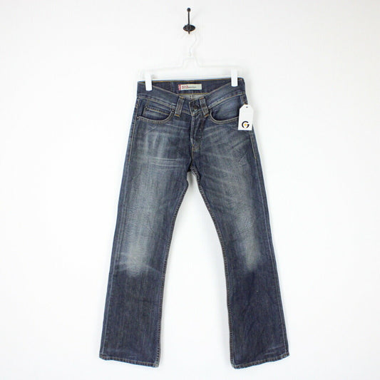 Mens LEVIS 512 Jeans Dark Blue | W28 L32