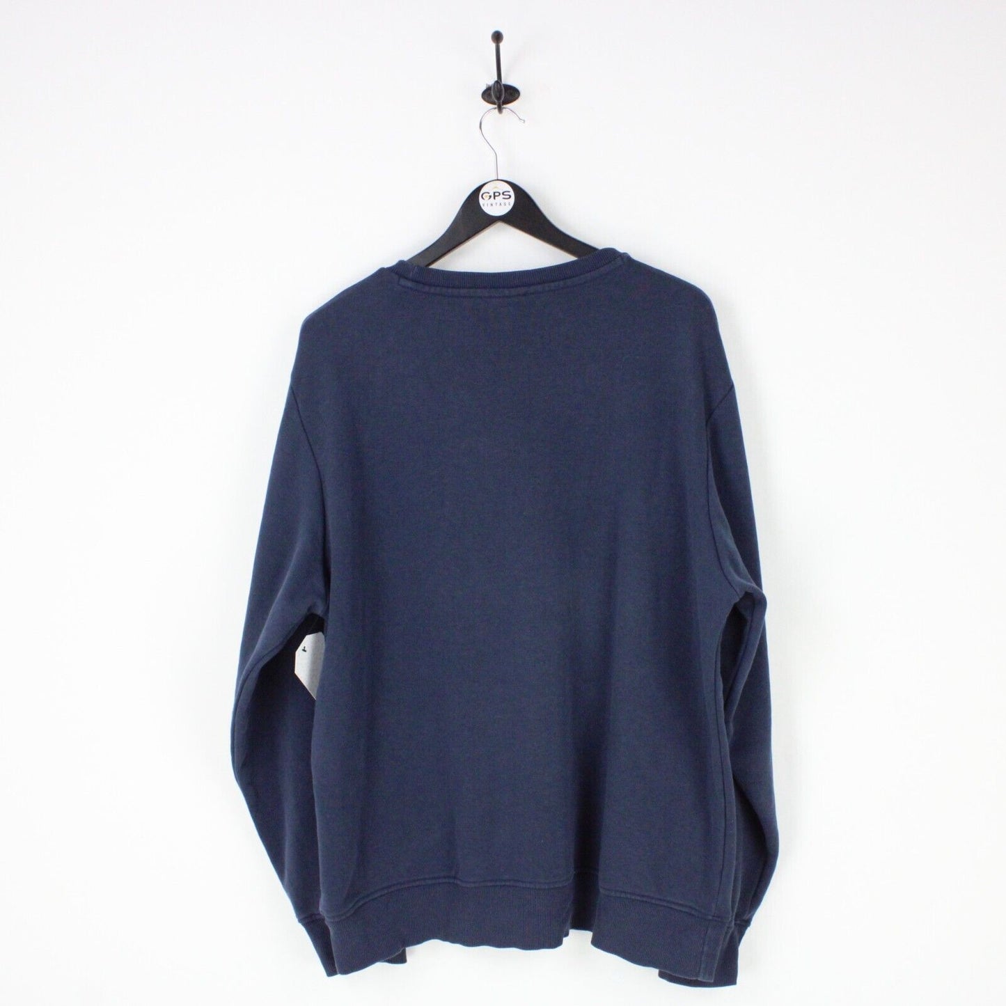 Mens NEW BALANCE Sweatshirt Navy Blue | XL