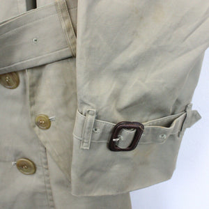 Womens BURBERRYS 90s Trench Coat Beige | Medium