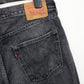 LEVIS 501 Shorts Black Charcoal | W36