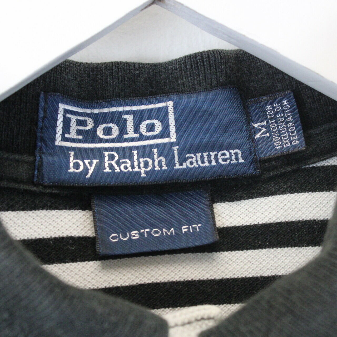 RALPH LAUREN Polo Shirt Black | Medium