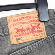 Load image into Gallery viewer, LEVIS 501 Jeans Grey Charcoal | W32 L32
