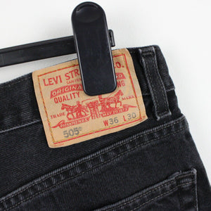 LEVIS 505 Jeans Black | W36 L30