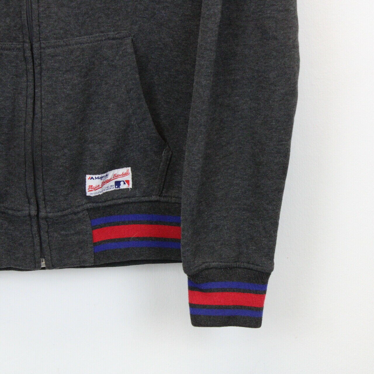 MLB New York YANKEES Hoodie Grey | Small