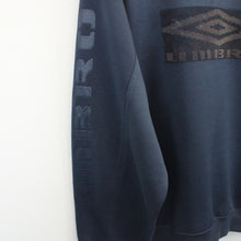 Load image into Gallery viewer, UMBRO 00s Sweatshirt Navy Blue | Small
