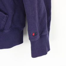 Load image into Gallery viewer, Womens CHAMPION Hoodie Navy Blue | Medium
