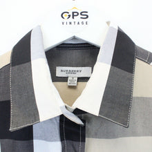 Load image into Gallery viewer, Womens BURBERRY Nova Check Shirt Beige | XS
