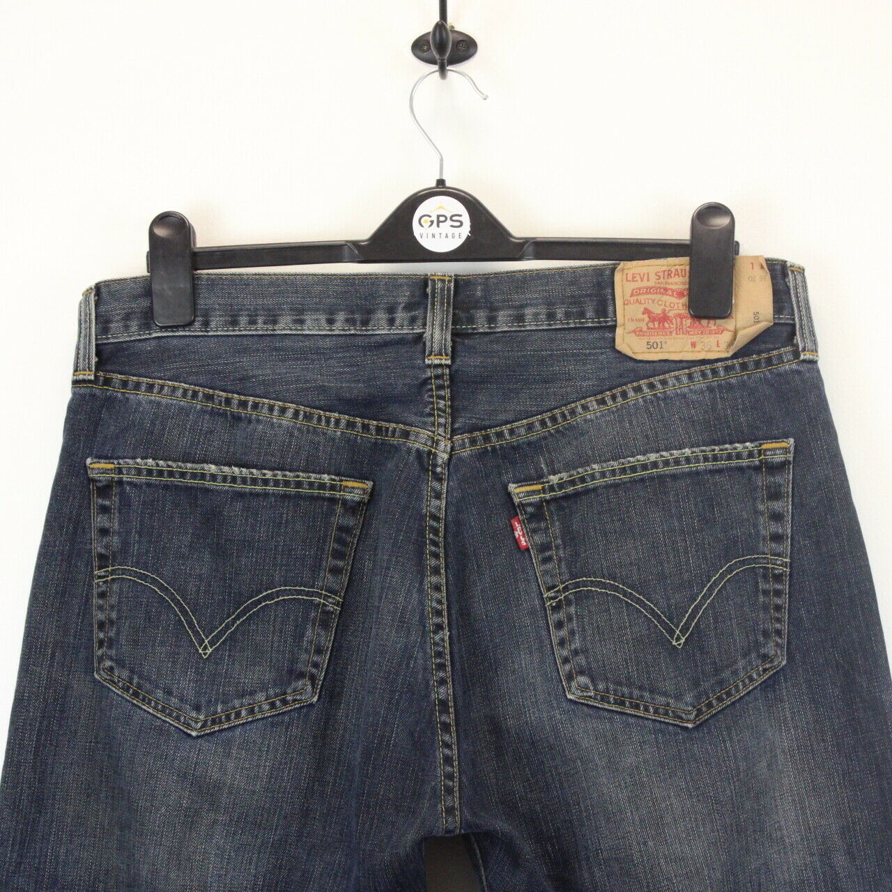 LEVIS 501 Jeans Dark Blue | W36 L30