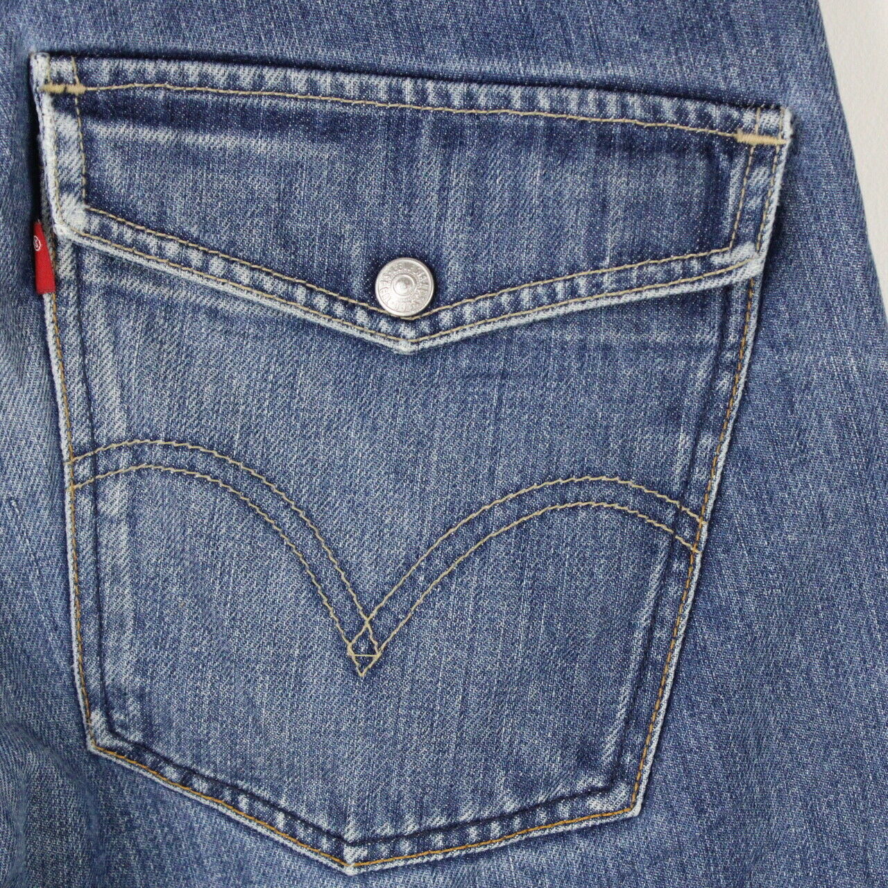 Mens LEVIS Engineered Jeans Mid Blue | W32 L30