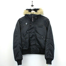 Load image into Gallery viewer, Womens ALPHA INDUSTRIES Flight Jacket Black | Medium

