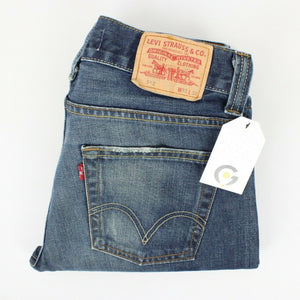Mens LEVIS 512 Jeans Dark Blue | W32 L32