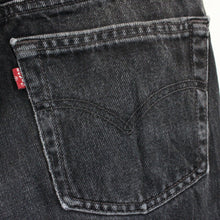 Load image into Gallery viewer, Womens LEVIS 501 Student Jeans Black Charcoal | W29 L32
