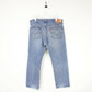 Mens LEVIS 501 Jeans Mid Blue | W38 L30